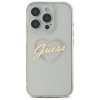 Guess GUHCP16XHCHGSPT iPhone 16 Pro Max 6.9 przeźroczysty/transparent hardcase IML Heart